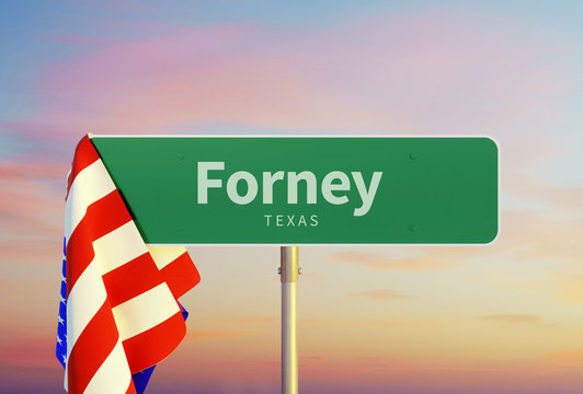 forney texas sign image