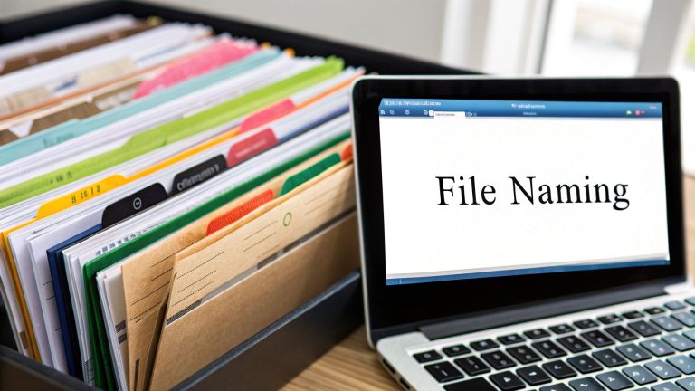 How to Organize Digital Files Without Losing Them