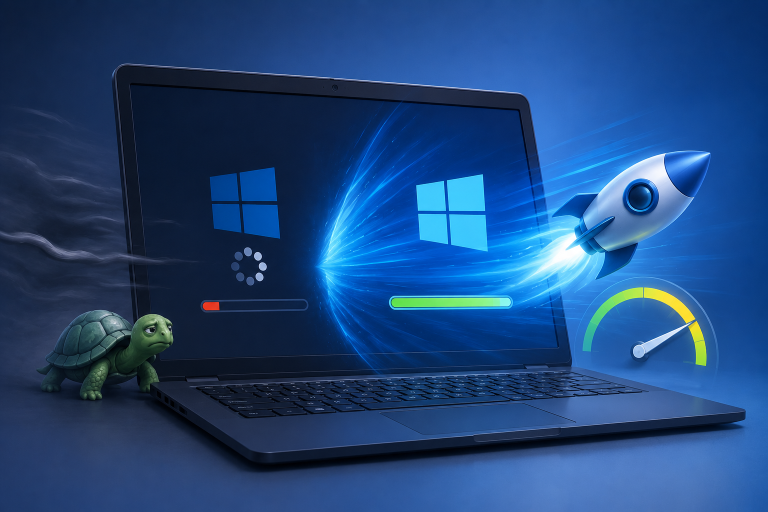 How to Speed Up a Slow Windows Laptop