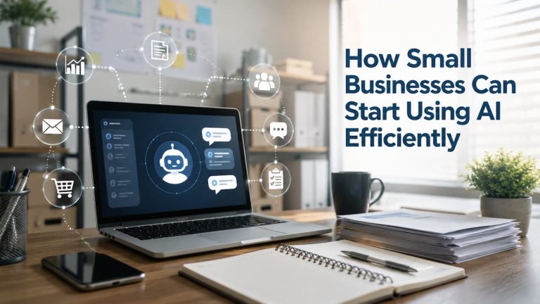 How Small Businesses Can Start Using AI Efficiently